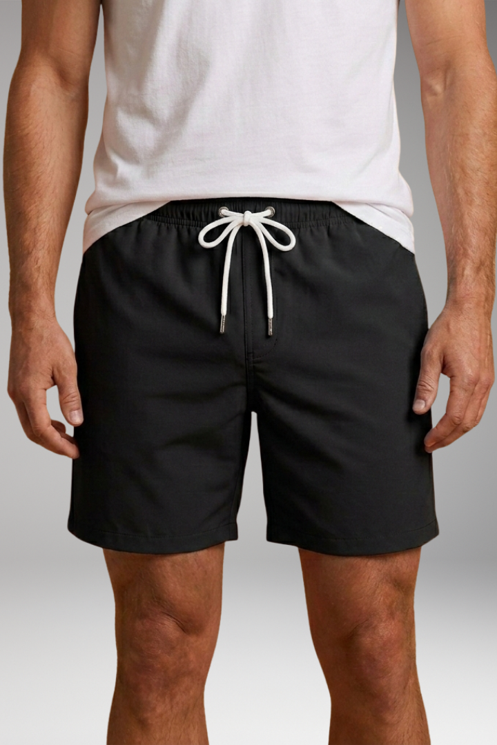 Men’s Swim Shorts with Drawstring Closure
