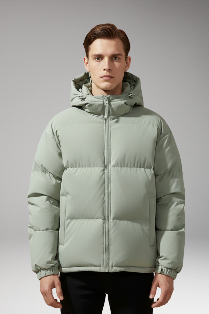 Men’s Outdoor Jacket with Multi-Layer Design