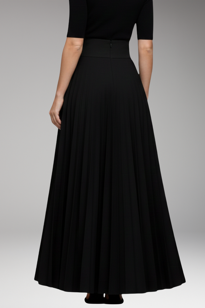 Women’s Maxi Skirt with High Waist and Pockets