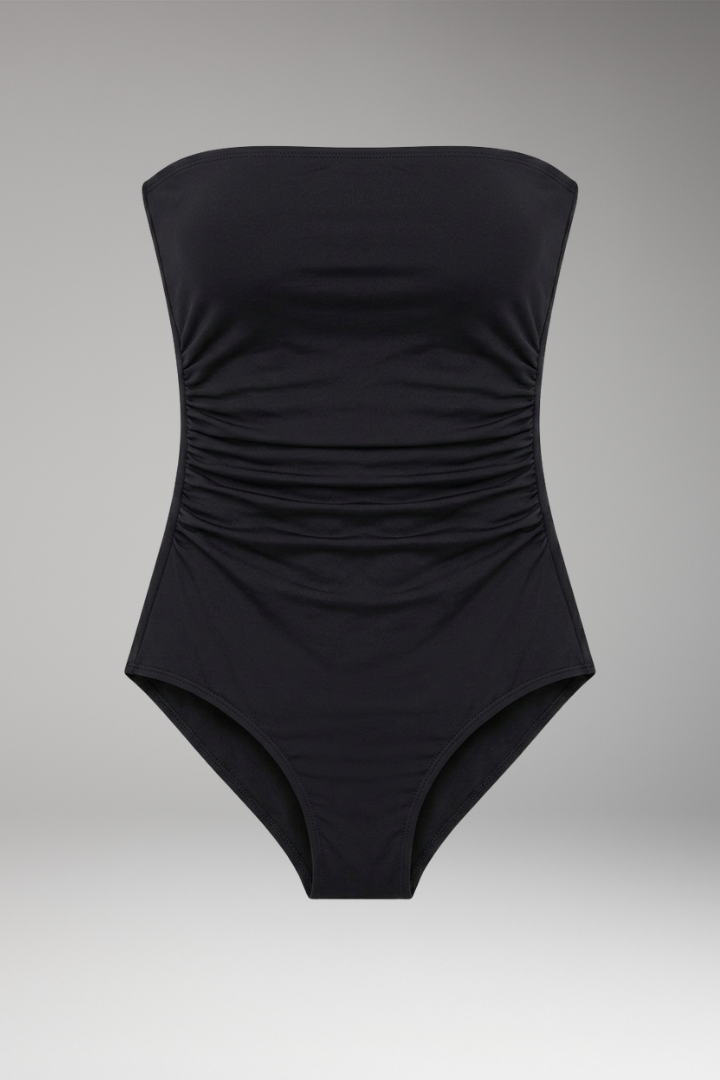 Women’s One-Piece Swimsuit with Strapless Design