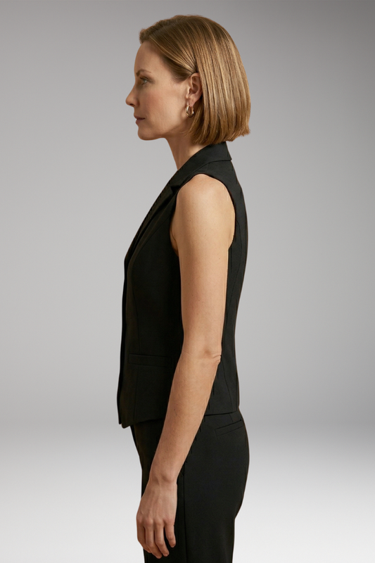 Women's Waistcoat with Button Closure