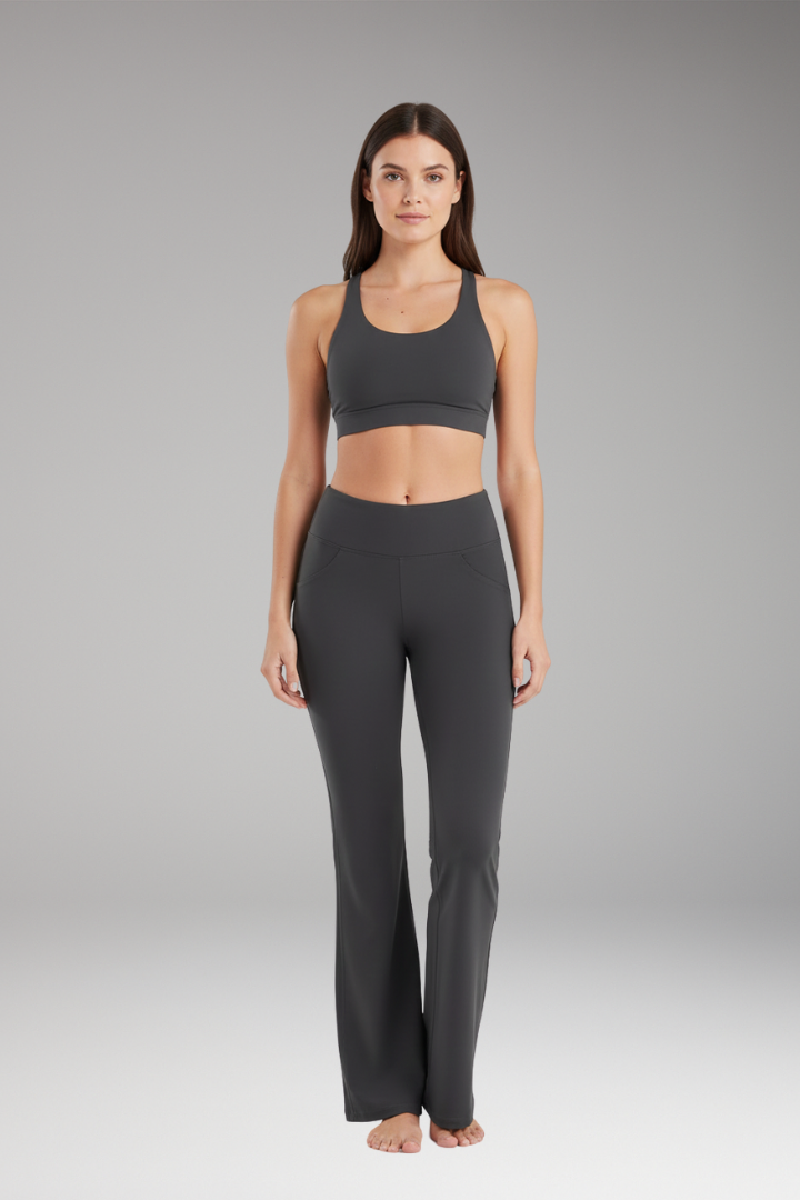 Women’s High-Waisted Wide-Leg Trousers