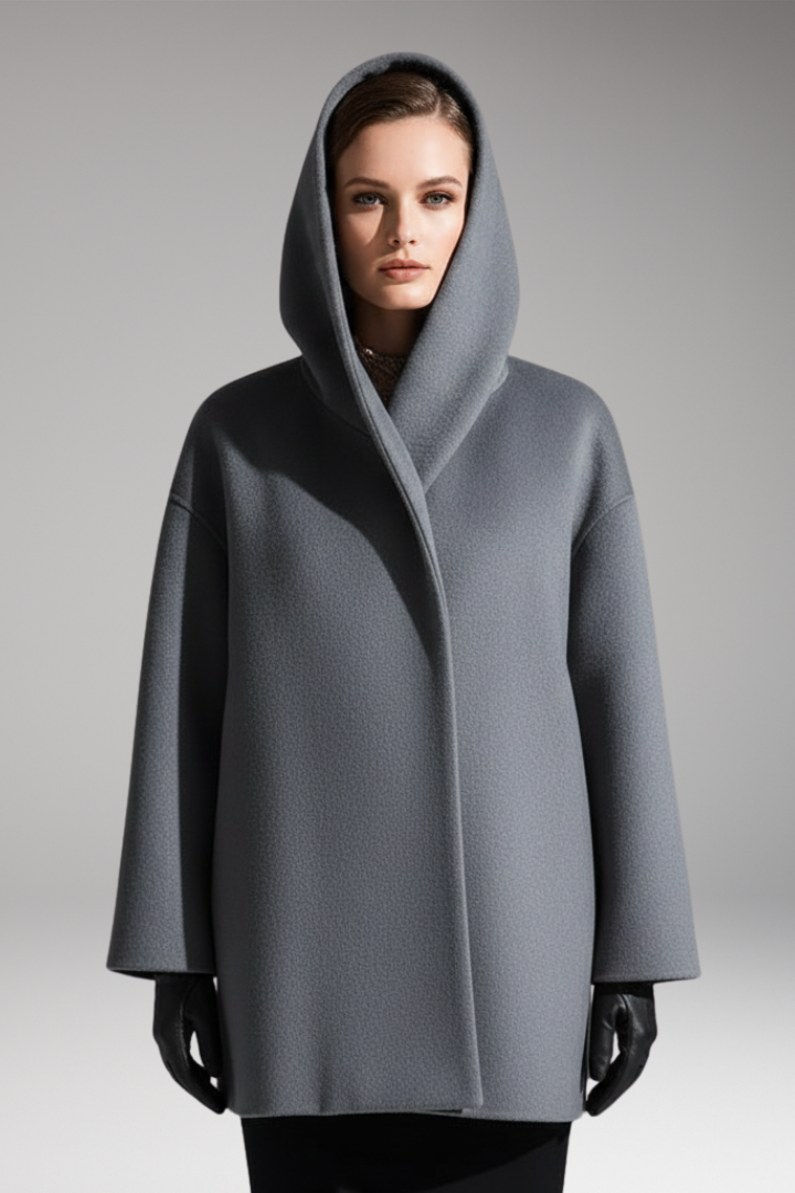 Women’s Winter Coat with Waist Belt and Full Inner Layer